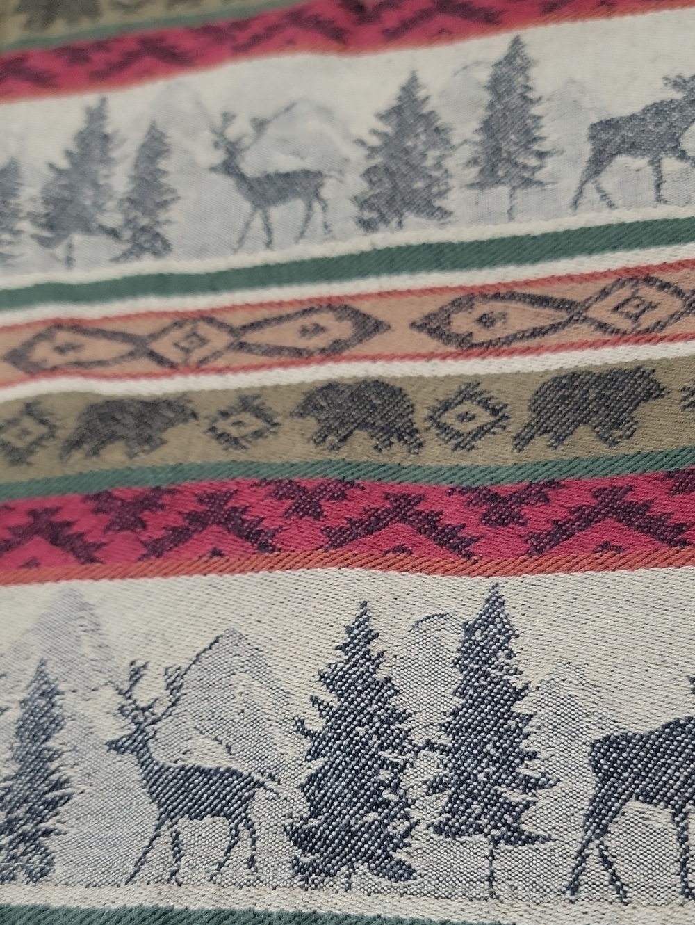 Woodland Creek Kitchen Towels & Washcloths Set of 3